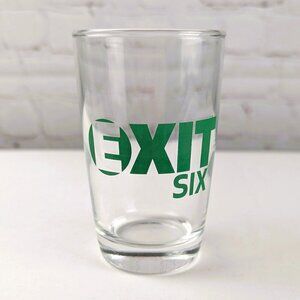 Exit Six Beer Shot Glass